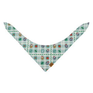 Candy Cane Tails Reversible Dog Bandana