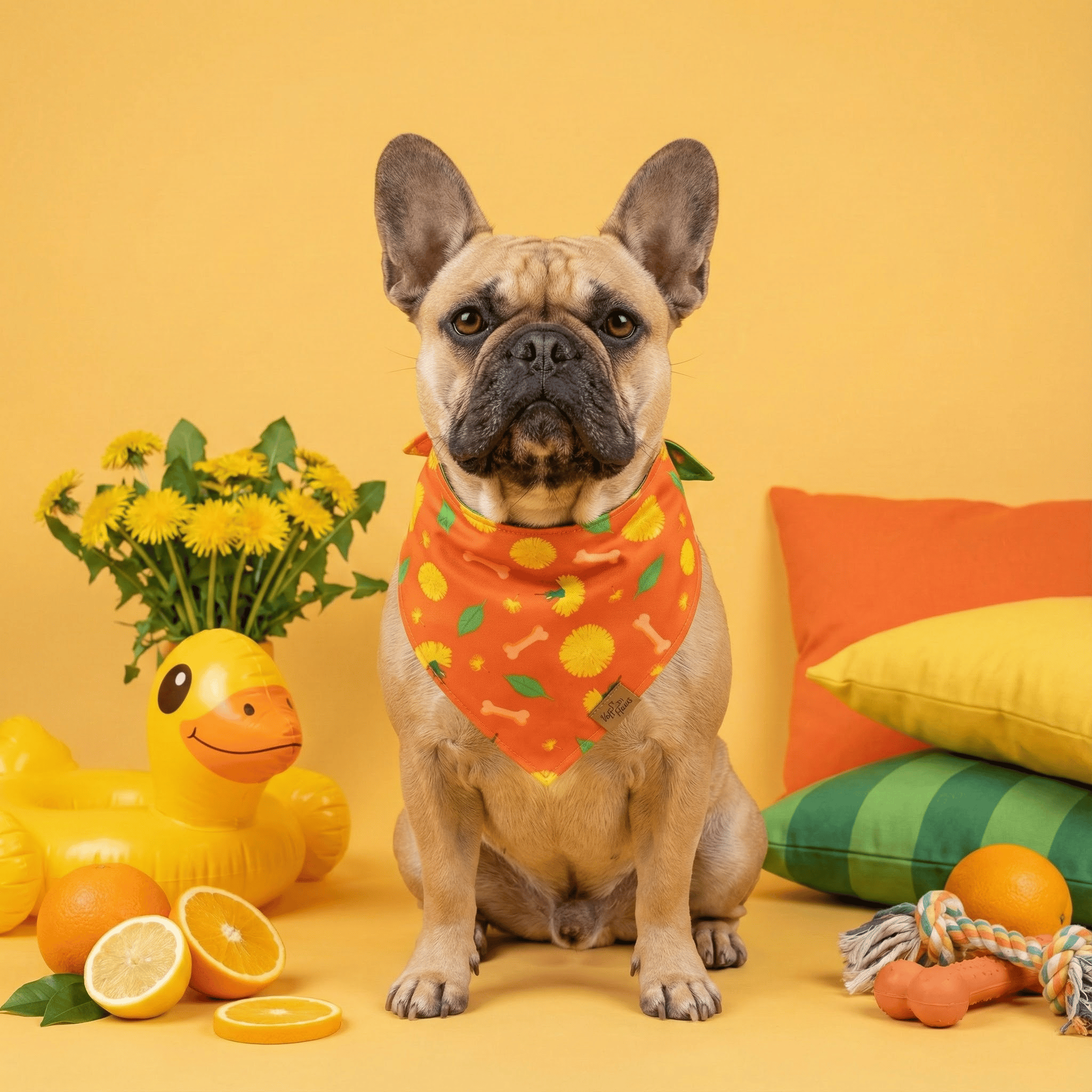 Dreamy Walk Reversible Dog Bandana