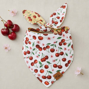 Cherry Pop Reversible Dog Bandana