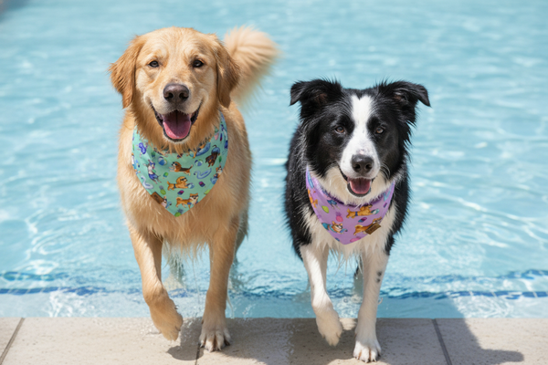 Endless Pawty Reversible Dog Bandana